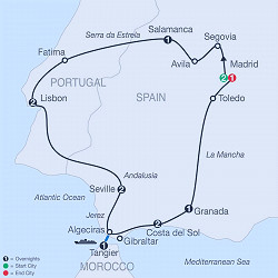 12 Nights South Iberian Tour with Morocco | Portugal Online